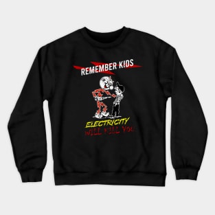 electricity vintage Crewneck Sweatshirt